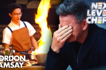 Moments That Had Us STRESSED OUT! | Next Level Chef | Gordon Ramsay