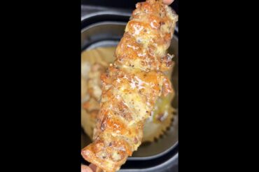 Air Fryer Lemon Pepper Chicken Skewers