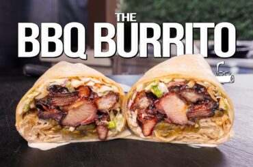 THE BBQ BURNT ENDS BURRITO (OMG!) | SAM THE COOKING GUY