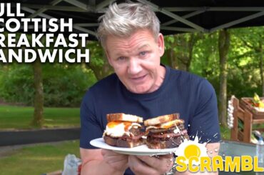 Gordon Ramsay Turns a Full Scottish Breakfast into a Sandwich
