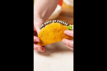 100 Days of Cheese Episode 7: Cheese Shell Tacos
