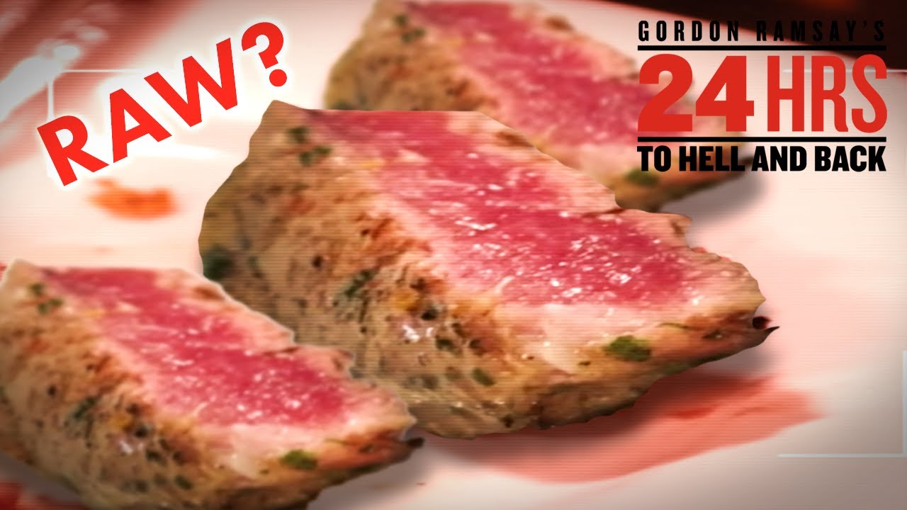 does this look raw to you? 🤔 | 24 Hours To Hell & Back | Gordon Ramsay does this look raw to you? 🤔 | 24 Hours To Hell & Back | Gordon Ramsay
