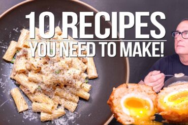 10 INSANELY EASY / DELICIOUS RECIPES YOU DIDN'T KNOW YOU COULD MAKE... | SAM THE COOKING GUY