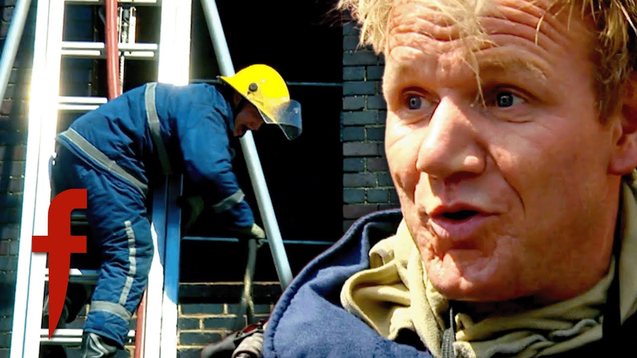 Heat Beyond the Kitchen: Gordon’s Firefighter Simulation | The F Word Heat Beyond the Kitchen: Gordon's Firefighter Simulation | The F Word