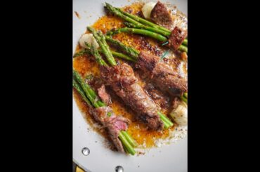 Steak with Asparagus