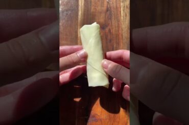 Honey Halloumi Spring Rolls