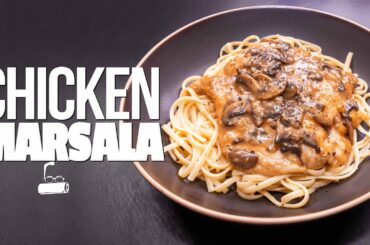 MAKING CHICKEN MARSALA AT HOME JUST LIKE THE OLD COUNTRY / OLIVE GARDEN! | SAM THE COOKING GUY