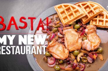 ITALIAN CHICKEN & WAFFLES FROM MY NEWEST RESTAURANT! | SAM THE COOKING GUY