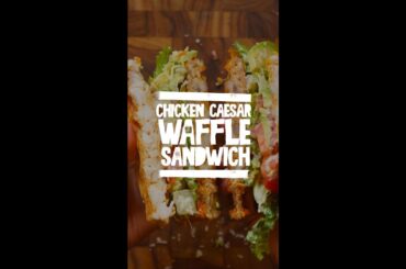 Chicken Caesar Waffle Press