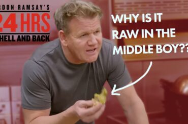 they just half-cooked chicken for the lols? | 24 Hours To Hell & Back | Gordon Ramsay