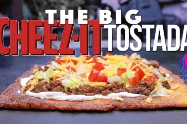 THE BIG CHEEZ-IT TOSTADA FROM TACO BELL...BUT HOMEMADE & WAY BETTER! | SAM THE COOKING GUY