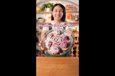 Blueberry Lavender Rolls