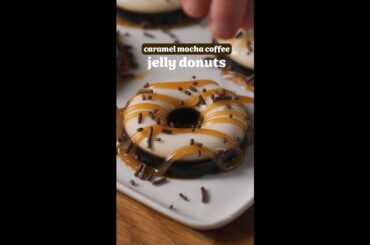 Caramel Mocha Coffee Jelly Donuts