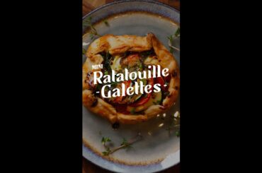 Mini Ratatouille Galettes