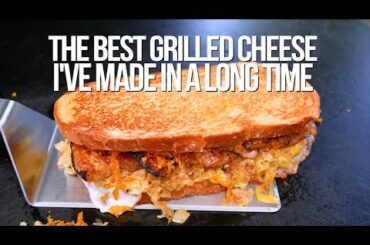 THE BEST GRILLED CHEESE (MELT?) I'VE MADE IN A VERY LONG TIME... | SAM THE COOKING GUY