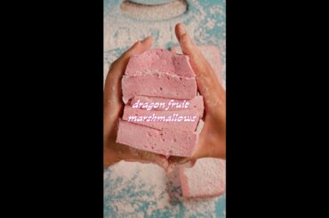 Dragon Fruit Marshmallows