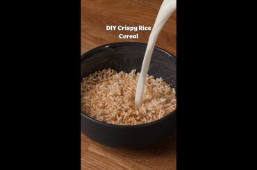 2-Ingredient Magic: Crispy Rice Cereal Made Easy!