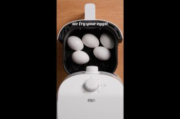 Game-Changer: How to Air Fry Eggs Perfectly Every Time!!