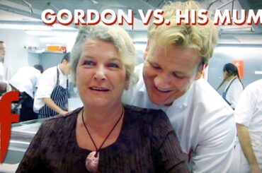 Mother Knows Best: Gordon's Cook-Off Against His Mum! | The F Word