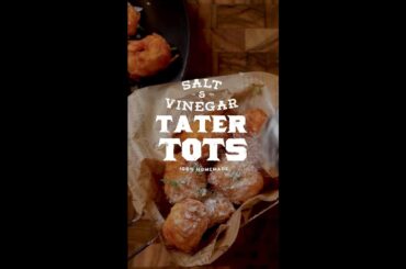 Ultimate Salt & Vinegar Tater Tots: The Perfect Crunchy Snack Recipe!