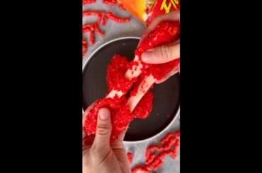 Air Fried Hot Cheetos Mozarella Sticks