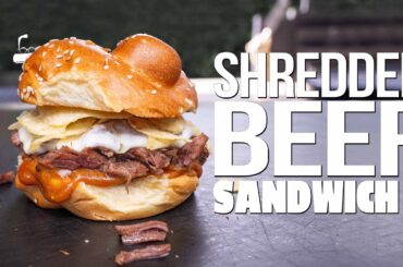 THE EASIEST / FASEST / BEST PRESSURE COOKER SANDWICH YOU'LL EVER EAT! | SAM THE COOKING GUY