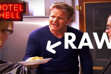 the APPLES are RAW!!!1 | Hotel Hell | Gordon Ramsay