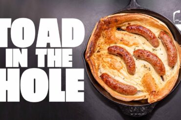 MAKING A PROPER BRITISH TOAD IN THE HOLE! | SAM THE COOKING GUY