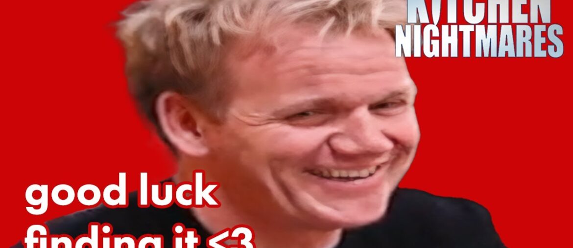 what if i told you i announced my identity in a previous video | Kitchen Nightmares | Gordon Ramsay