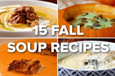 15 Fall Soup Recipes