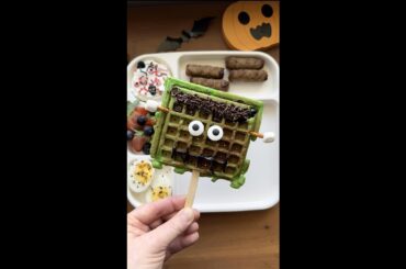 Easy Frankenstein Waffles