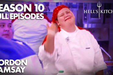 A BIG CASUALTY Could Cost Them! | Hell's Kitchen | Season 10 - Episodes 10, 11, 12 | Gordon Ramsay