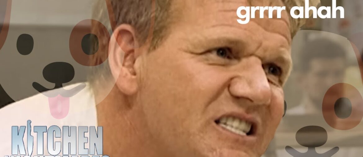 grrr so angy ahah grrrr 🐶 | Kitchen Nightmares | Gordon Ramsay