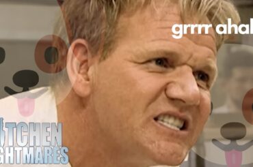 grrr so angy ahah grrrr 🐶 | Kitchen Nightmares | Gordon Ramsay