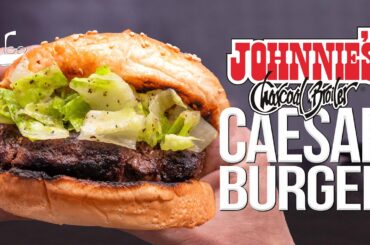 THE CAESAR BURGER FROM JOHNNIE'S BURGERS IN OKLAHOMA | SAM THE COOKING GUY