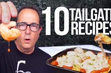 10 ABSOLUTELY NEXT LEVEL TAILGATING RECIPES THAT ANYONE CAN MAKE! | SAM THE COOKING GUY