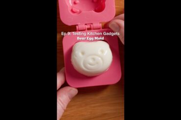 Testing Kitchen Gadgets Ep 9: Bear Egg Mold
