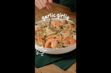 50 Garlic Clove Shrimp Scampi