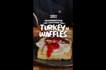 Thanksgiving Leftover Waffle