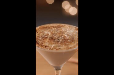 Pumpkin Spice Creme Brulee Martini