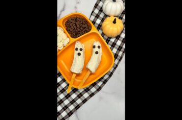 Ghostly Banana Pops
