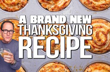 THE GREATEST STUFFING APPETIZER / SIDE DISH EVER | SAM THE COOKING GUY