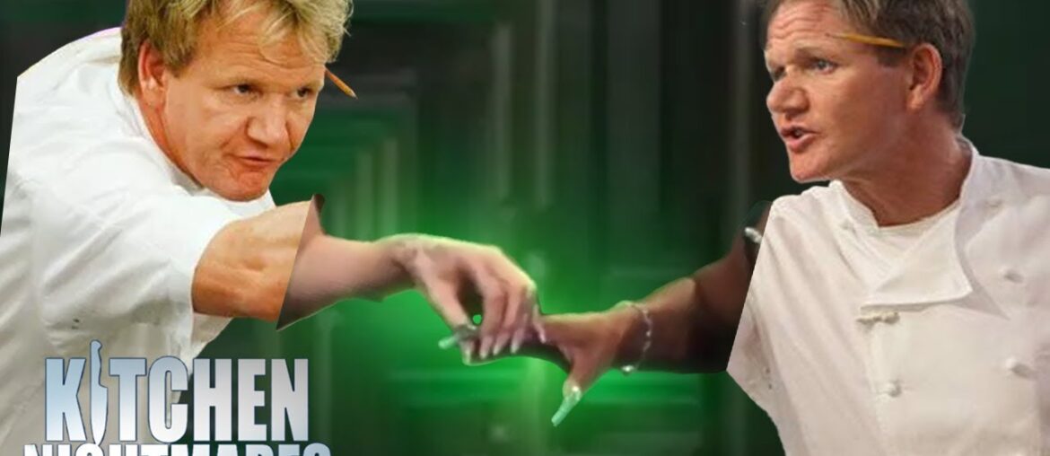 gordon’s holding space with the lyrics of defying gravity right now | Kitchen Nightmares