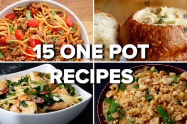 15 One Pot Recipes