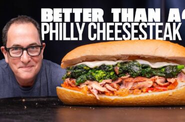IS THIS THE BEST PHILLY SANDWICH?? BETTER THAN A PHILLY CHEESESTEAK? | SAM THE COOKING GUY