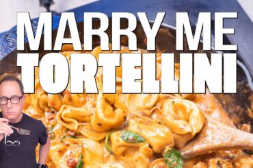 ONE PAN MARRY ME CHICKEN TORTELLINI THAT ANYONE CAN MAKE! | SAM THE COOKING GUY