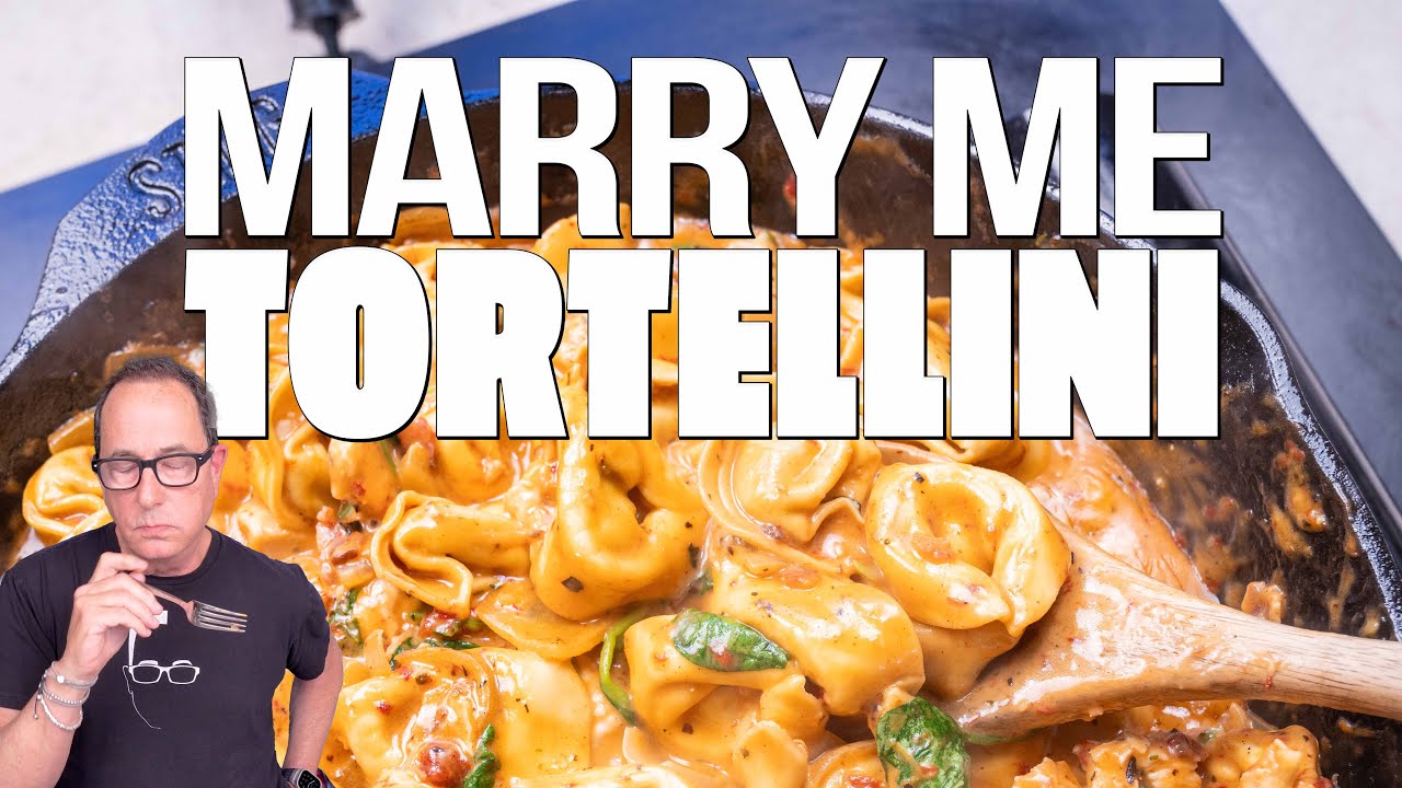 ONE PAN MARRY ME CHICKEN TORTELLINI THAT ANYONE CAN MAKE! | SAM THE COOKING GUY ONE PAN MARRY ME CHICKEN TORTELLINI THAT ANYONE CAN MAKE! | SAM THE COOKING GUY