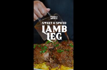 Sweet and Spiced Lamb Leg