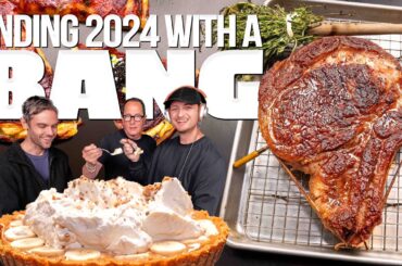 ENDING 2024 WITH A BANG (WITH A $700 STEAK ON YOUTUBE FOR THE FIRST TIME!) | SAM THE COOKING GUY
