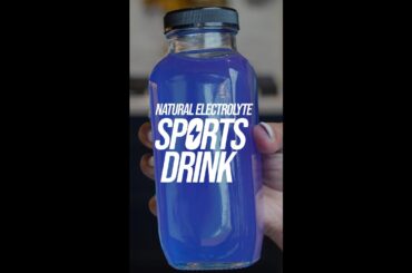 Natural Electrolyte Sports Drink
